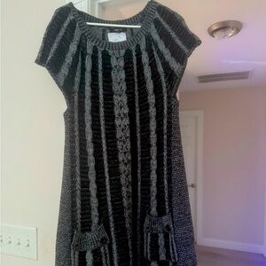 Style & Co from Macy’s. Classic Sweater dress;perfect w/any boots tall or short.